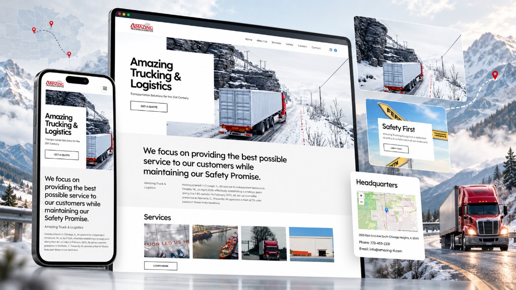 Amazing Trucking & Logistics: project showcase
