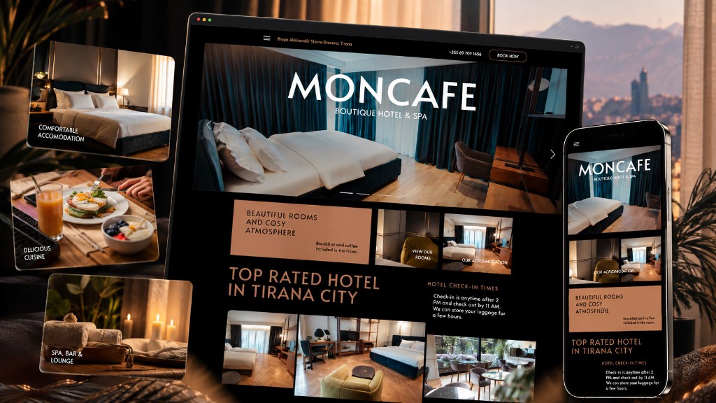 Moncafe Boutique Hotel: project showcase