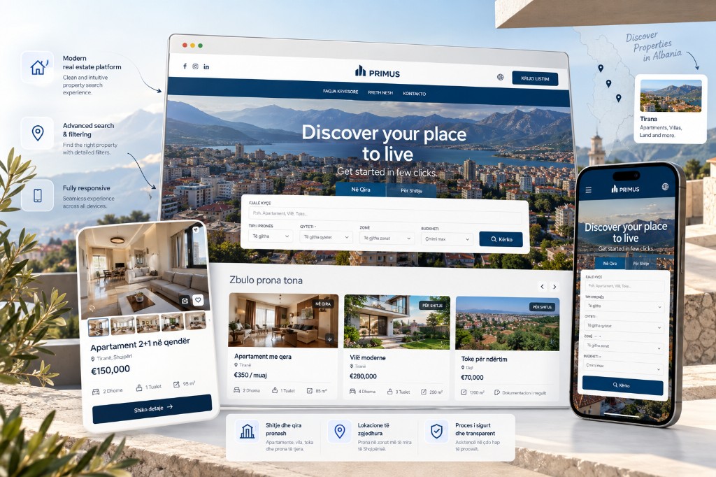 Primus Property: project showcase