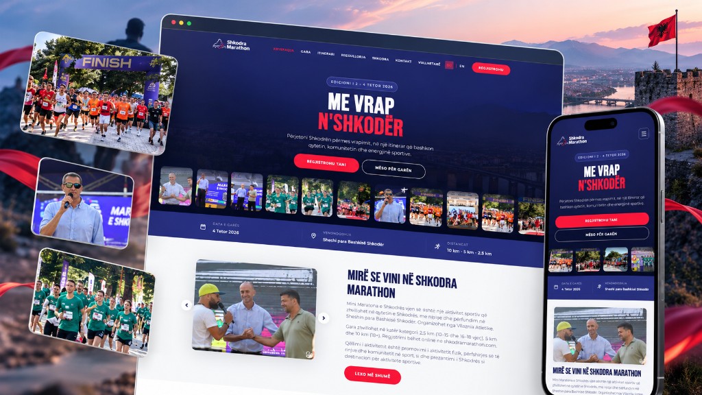 Shkodra Marathon: project showcase